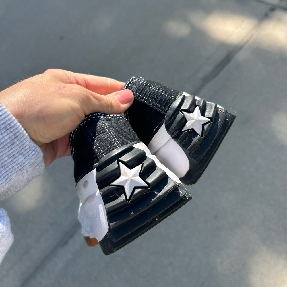 Converse Run Star Hike Platform Sneakers – Black (Women’s 7) - Picture 2 of 8